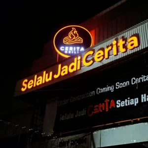 BismillahNeon box acrylik full + letter acrylikKami menerima pembuatan dan produksi ➡️ Jasa Las